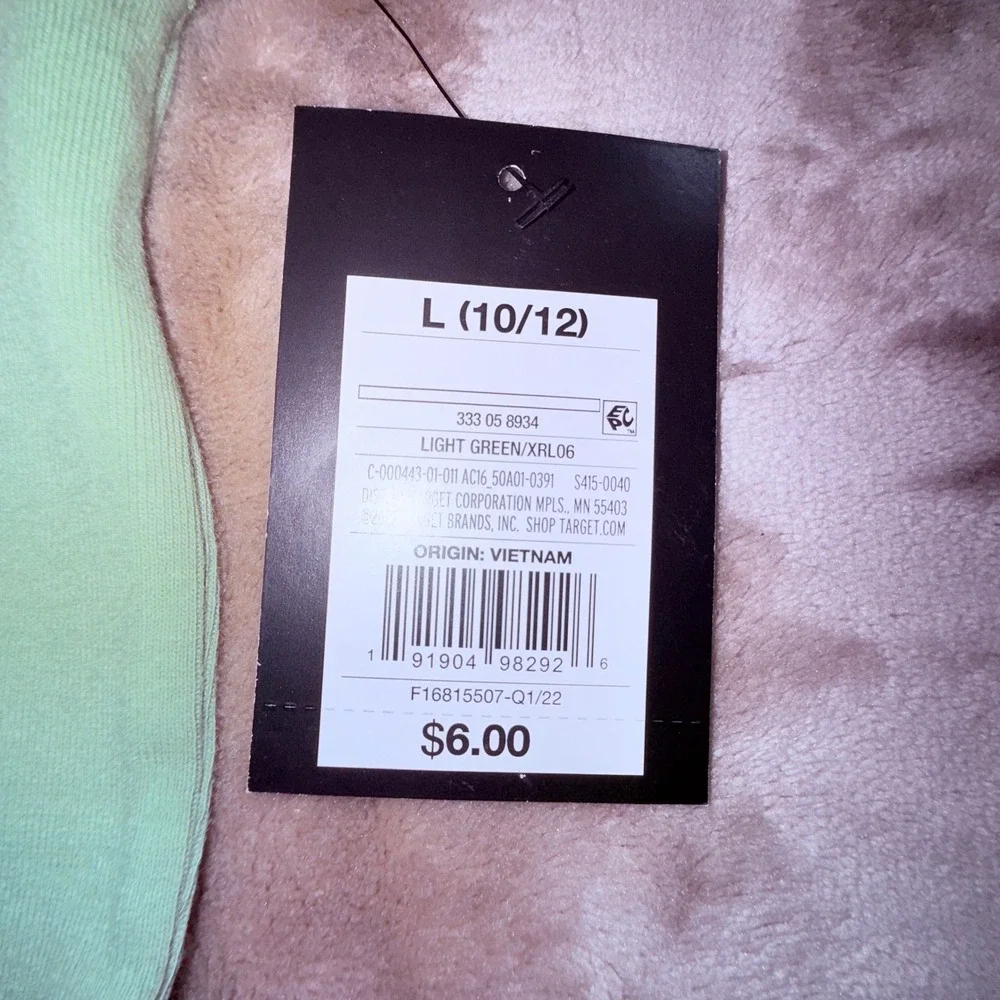 Art Class Camisole Tank Top Girls L 10/12 Light Green New NWT Spaghetti‎ Strap